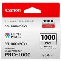 Canon PFI-1000PGY Origineel Inktcartridge Foto grijs