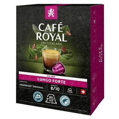 CAFÉ ROYAL Lungo Forte Koffiecups 36 Stuks à 5.2 g