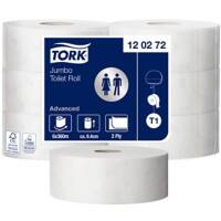 Tork Jumbo Toiletpapier T1 2-laags 120272 6 Rollen à 1800 Vellen