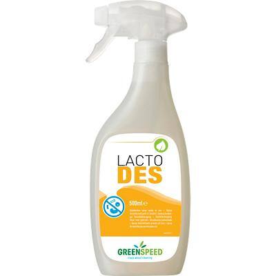 GREENSPEED Desinfectiemiddel Spray Lacto Des 6 Stuks à 500 ml