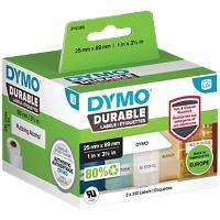DYMO LW Multifunctionele etiketten 2112285 Wit 25 x 89 mm 700 stuks