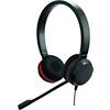 Jabra Evolve 30 II UC Bedraad Stereo Headset Noise Cancelling microfoon Zwart