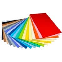 Tutorcraft A4 Gekleurd papier Kleurenassortiment 225 g/m² 200 Vellen