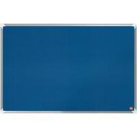 Nobo Textielbord Premium Plus Vilt Blauw 90 x 60 cm