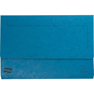 Exacompta Documentmap4795Z A4 Gewafeld karton 35,7 (B) x 0,3 (D) x 24,5 (H) cm Blauw 25 Stuks