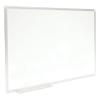 Whiteboard Wandmontage Magnetisch Staal Enkel 90 (B) x 60 (H) cm