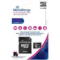 MediaRange microSDHC-kaart 8 GB Class 10