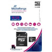 MediaRange microSDHC-kaart 16 GB Class 10