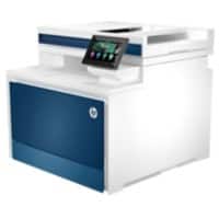 HP LaserJet Pro 4302dw Kleuren Laser Multifunctionele printer A4 Blauw, wit