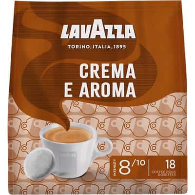 Lavazza Koffiepads Crème Intensiteit 8/10 Dark 18 Stuks