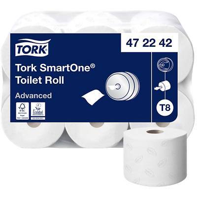 Tork Smartone Toiletpapier T8 2-laags 472242 6 Rollen à 1150 Vellen