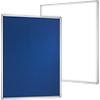Franken Multiboard PRO whiteboard, prikbord Magnetisch Blauw 180 x 120 cm
