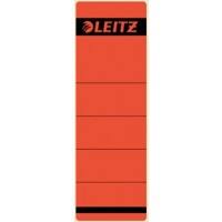 Leitz Ordnerrugetiketten Zelfklevend A4 Rood 6,15 x 19,2 cm 10 Stuks