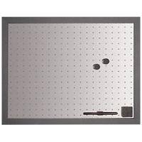 Bi-Office Black Shadow Whiteboard Magnetisch Gelakt staal 60 (B) x 45 (H) cm