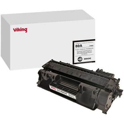 Viking 80A compatibele HP tonercartridge CF280A zwart