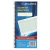 Djois Atlanta A5419-042 Kilometerregistratieboek Wit Gelinieerd Geperforeerd Speciaal 14 x 29,7 cm 70 g/m² 40 Vellen