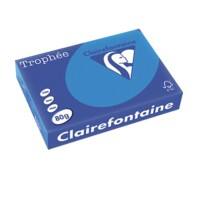 Clairefontaine Trophee 1781 A4 Gekleurd papier Blauw 80 g/m² Mat 500 Vellen