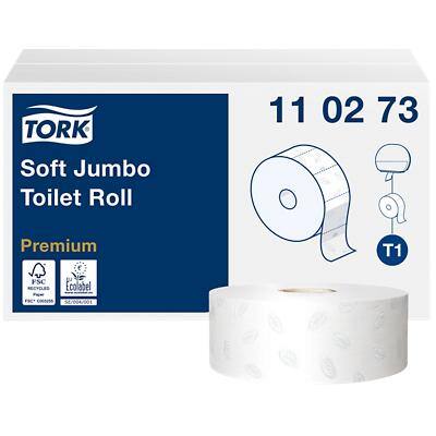 Tork Premium toiletpapier T1 2-laags 110273 6 rollen à 1800 vellen
