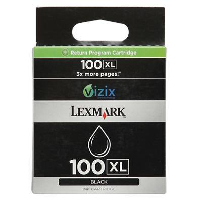 Lexmark 100XL Origineel Inktcartridge 14N1068E Zwart