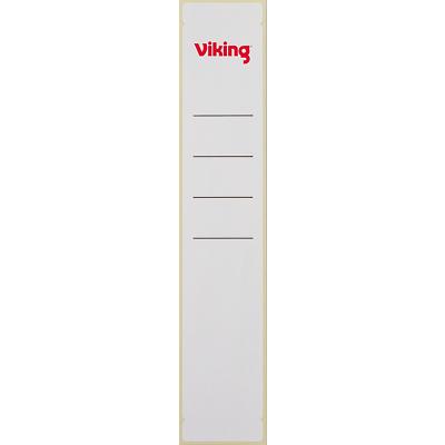 Viking Ordnerrugetiketten Zelfklevende kort smal Wit 10 Stuks