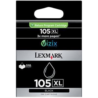 Lexmark 105XL Origineel Inktcartridge 14N0822E Zwart