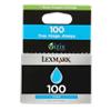Lexmark 100 Origineel Inktcartridge 14N0900E Cyaan