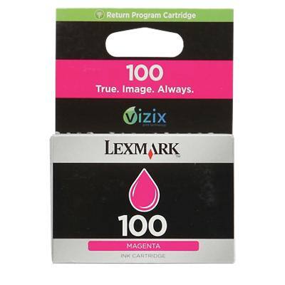 Lexmark 100 Origineel Inktcartridge 14N0901E Magenta