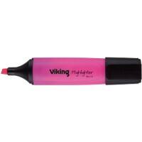 Viking HC1-5 Tekstmarker Roze Breed Beitelpunt 1-5 mm