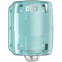 Tork Centerfeed Dispenser Wit en Turquoise W2 Robuust Design Performance Lijn 447 cm x 328 cm x 302 cm 653000