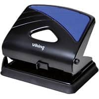 Viking 2 Perforator Metaal 30 Vellen 96W0 Blauw, zwart