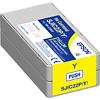 Epson Inktcartridge SJIC22P(Y) Geel