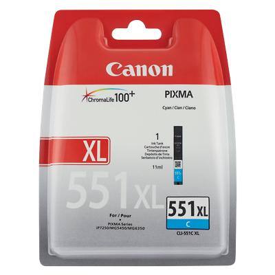 Canon CLI-551CXL Origineel Inktcartridge Cyaan