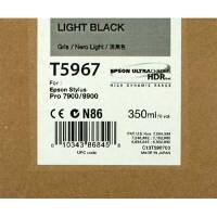 Epson T5967 Origineel Inktcartridge C13T596700 Licht zwart