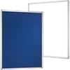 Franken Multiboard PRO whiteboard, prikbord Magnetisch Blauw 120 x 90 cm
