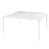 Bisley Bureautafel Quattro desk basic Wit 1.600 x 1.640 x 740 mm fh