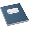 Djois A5 Gebonden Notitieboek Blauw Kartonnen kaft Gelinieerd 96 Vellen
