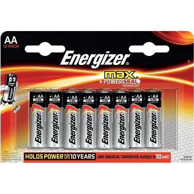 Energizer Batterijen Max AA 12 Stuks