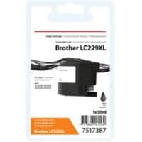 Viking LC229XLBK compatibele Brother inktcartridge zwart