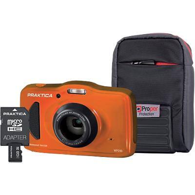 Praktica Waterproof Camera and Kit WP240 20MP 1/2.3" CCD 5152 x 3864pixels 20 Megapixels