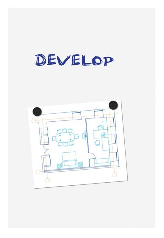 Legamaster wandmontage magnetisch whiteboard gelakt staal Board-Up 50 x 75 cm (B x H)