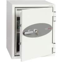 Phoenix Brandkluis met Sleutel Slot FS0441K 63L 640 x 500 x 500 mm Wit