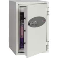 Phoenix Brandkluis met Sleutel Slot FS0443K 145L 1065 x 655 x 560 mm Wit