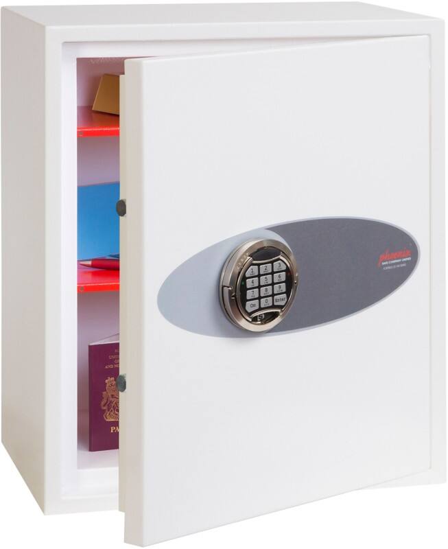 Phoenix Fortress Veiligheidskluis Elektronisch slot 42 L SS1183E Grijs