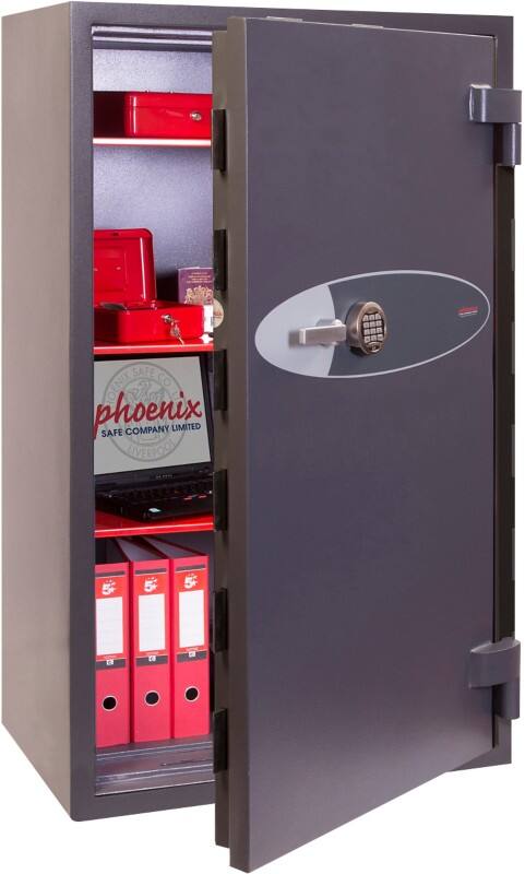 Phoenix Veiligheidskluis met Electronischslot HS2055E 330L 1630 x 860 x 500 mm Grijs