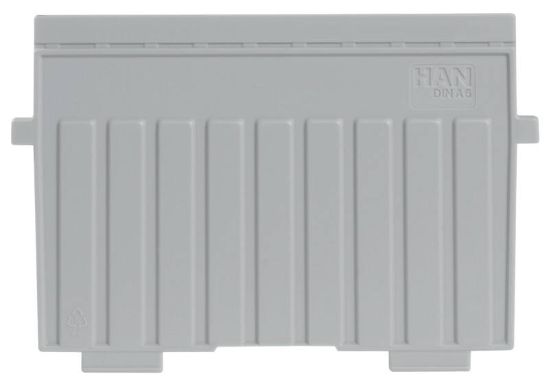 HAN 9026-11 Tussenschot Licht grijs A6 Polystyreen 14,7 x 11,2 cm 5 Stuks