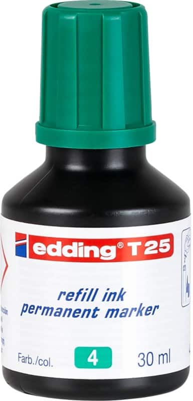 edding Inktnavulling Groen T25 30 ml