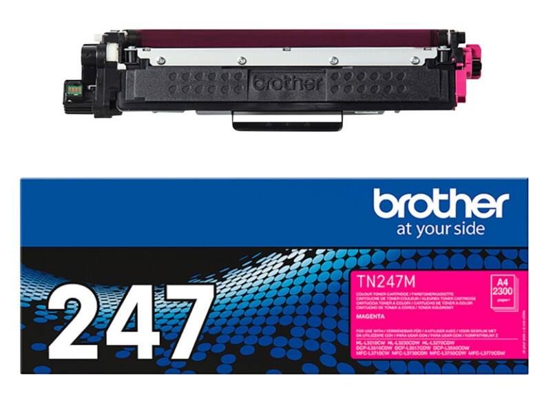 Brother TN-247M Origineel Tonercartridge Magenta