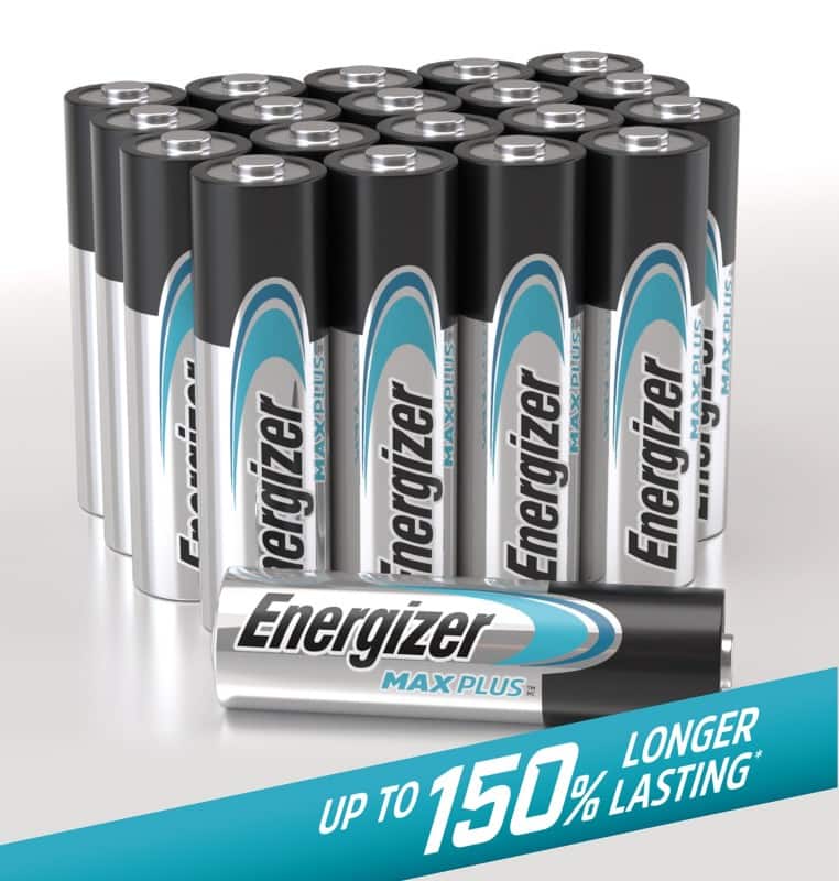 Energizer Batterij Max Plus AA Alkaline 1.5 V 20 Stuks