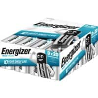 Energizer Batterij Max Plus D Alkaline 1.5 V 20 Stuks