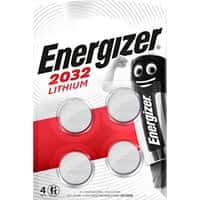 Energizer Batterij Lithium CR2032 235 mAh Lithium (Li) 3 V 4 Stuks